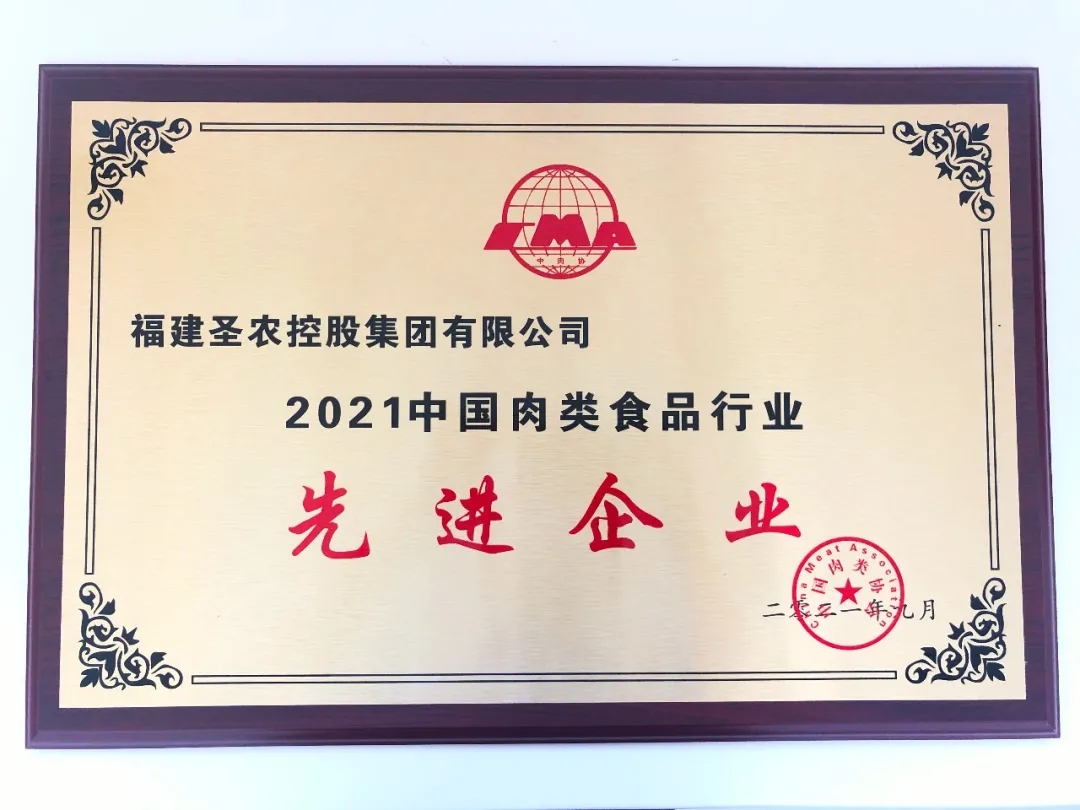 2021（CBPay钱包集团）中国肉类食物行业先进企业